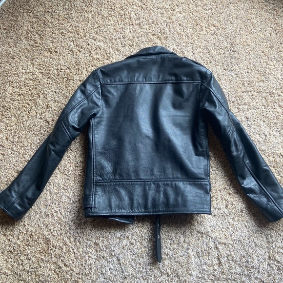 Straight To Hell - Defector - Vegan Leather Moto Jacket - Picture 2 of 9